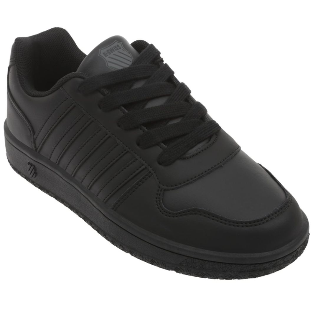 Tenis Escolar con Agujeta 22-25.5 Negro Kswiss