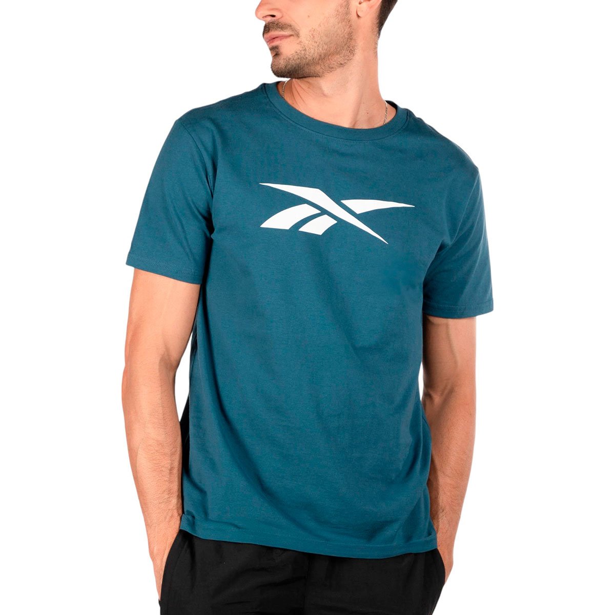 Playera con Estampado para Hombre Reebok