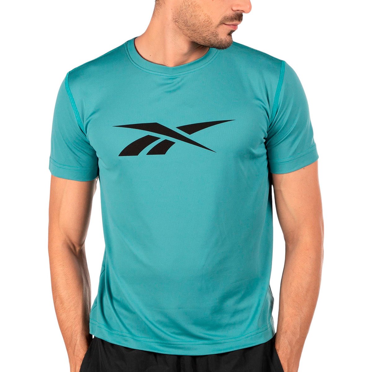 Playera con Estampado para Hombre Reebok