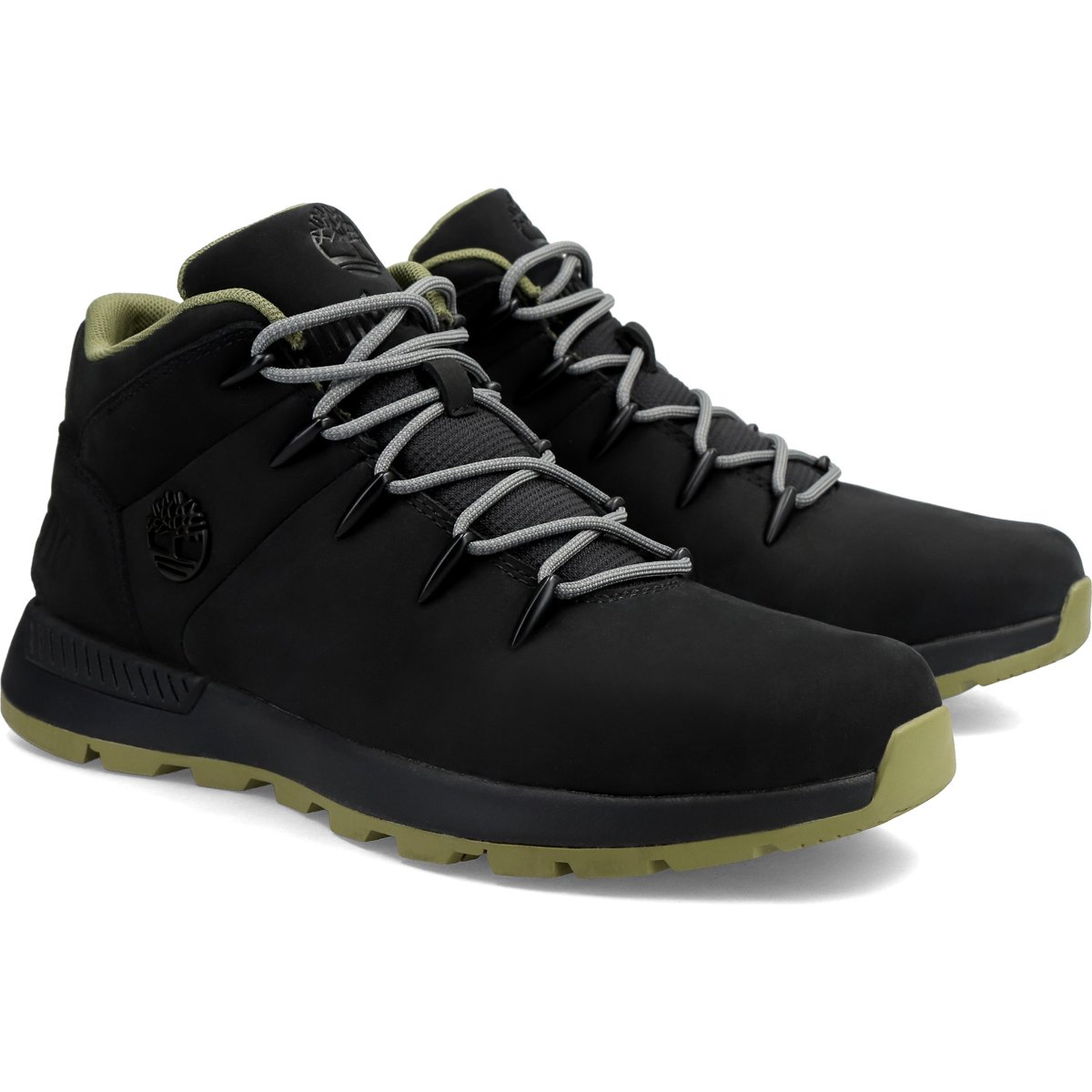 Tenis Mid Lace Up Verde para Hombre Timberland