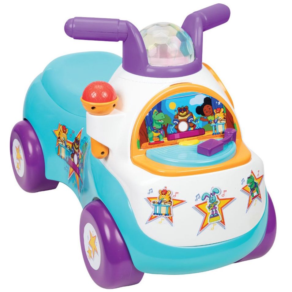 Montable Movin Groovin Ride On Azul Jakks