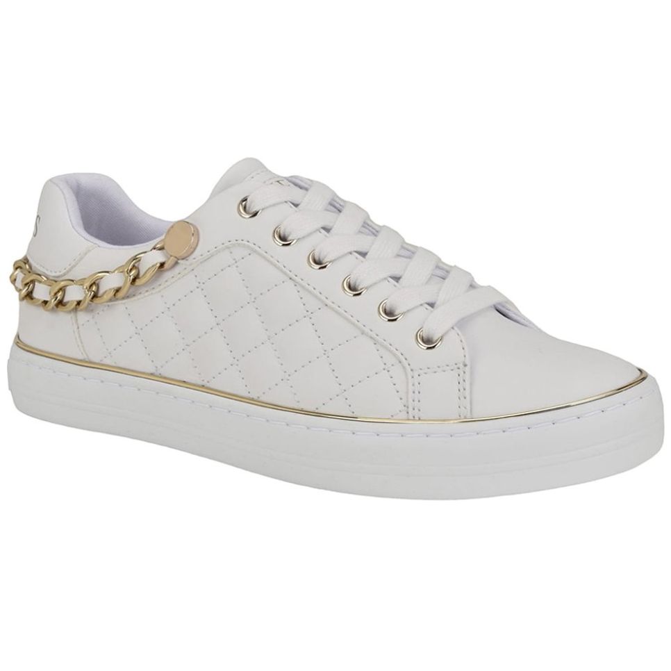 Tenis con Accesorio Dorado para Mujer G By Guess