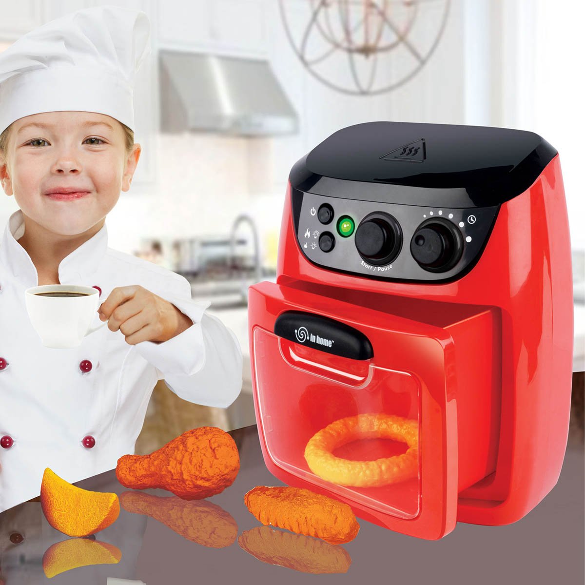 Juego Freidora de Aire con Luz y Sonido Red Box