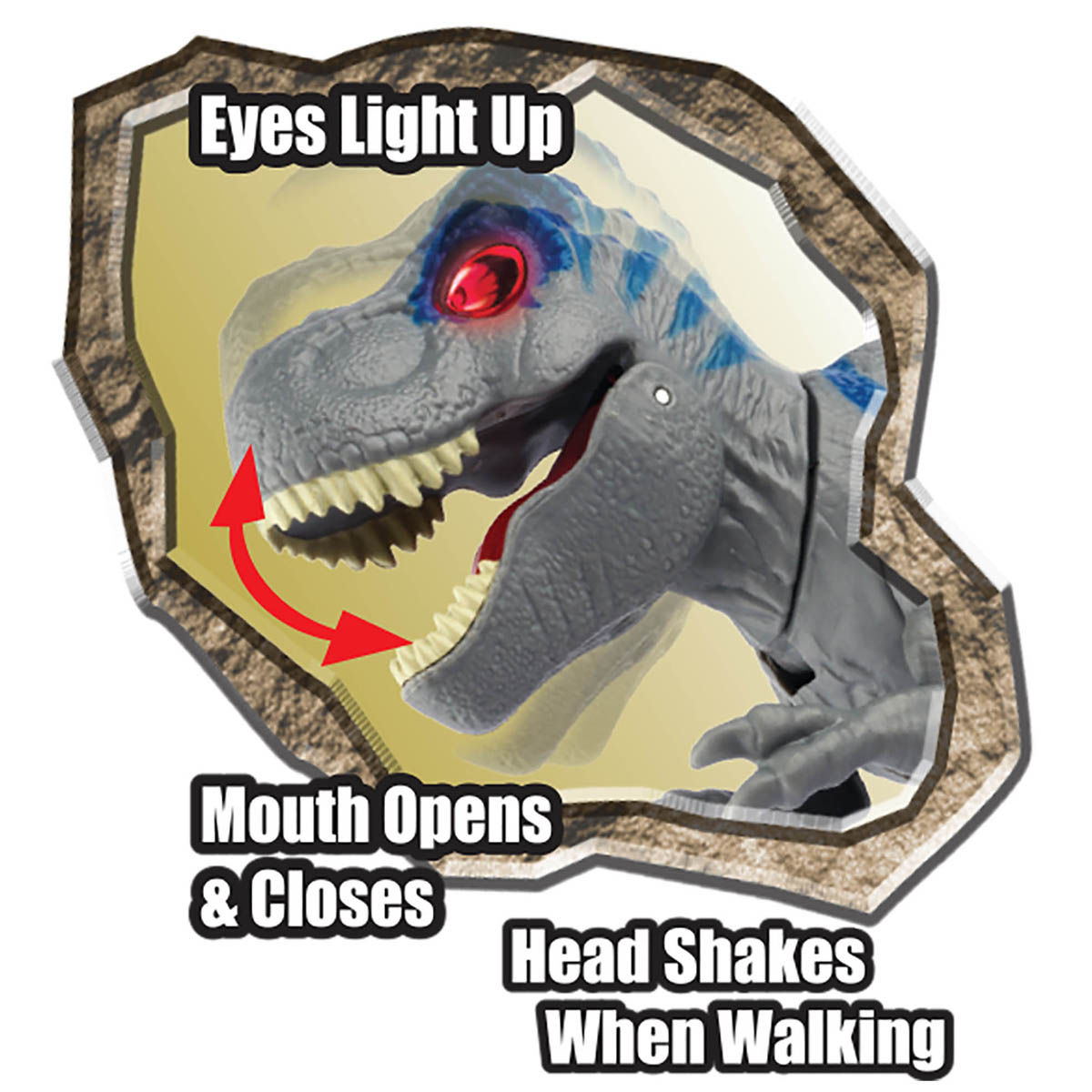 Dinosaurios Gran Parque con T-Rex Red Box