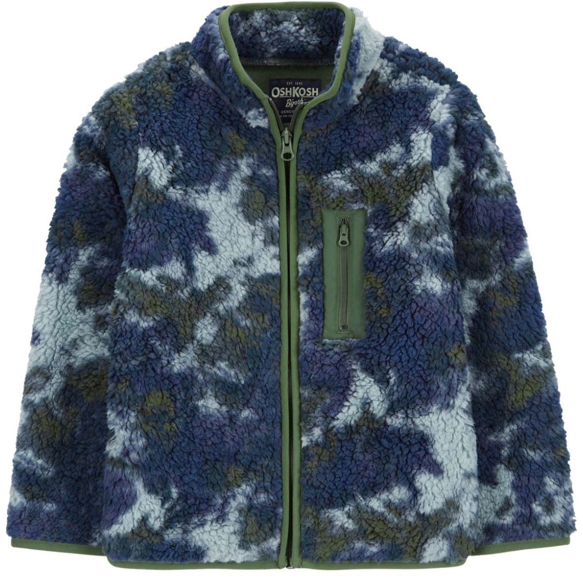 Chamarra Sherpa con Camuflaje Multicolor Osh Kosh