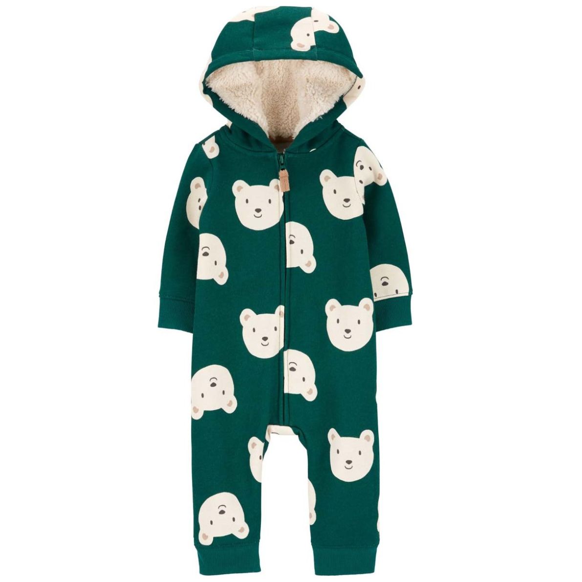 Jumpsuit Ositos Verde Combinado para Bebé Niño Carter's