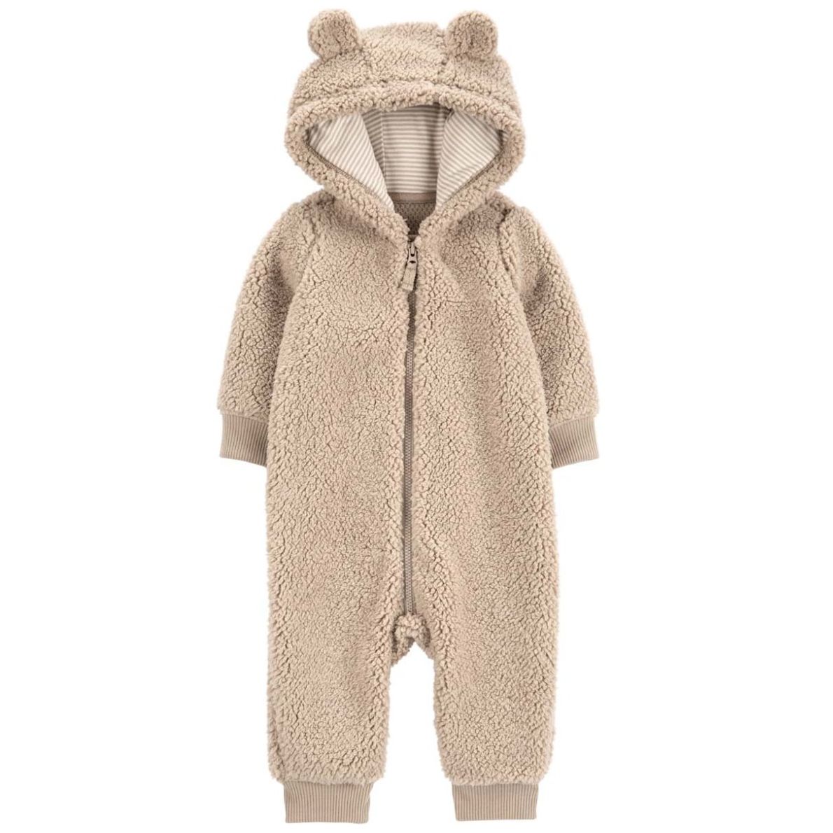 Jumpsuit Sherpa Café  para Bebés Carter's