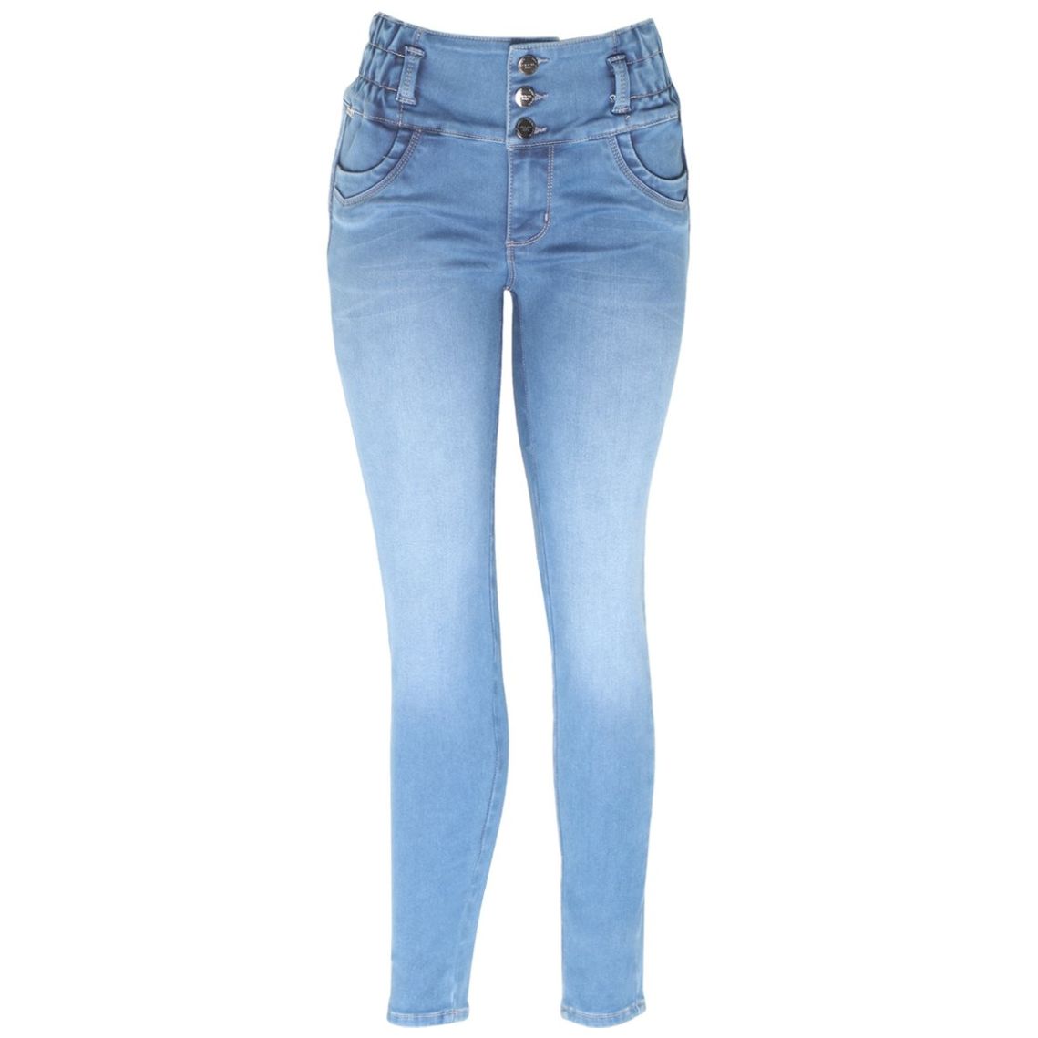 Jeans con 3 Botones para Mujer Ciclon Jeans