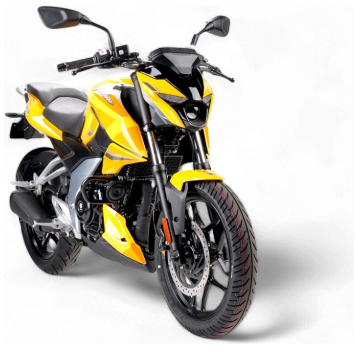 Motocicleta Bajaj Pulsar N250 Carburada Amarillo 2025