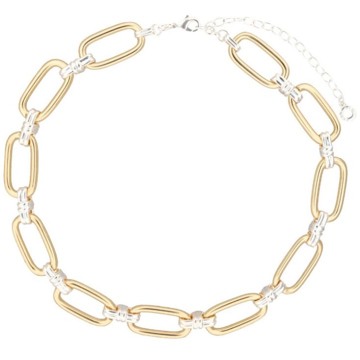 Collar Eslabones Brillante Anne Klein