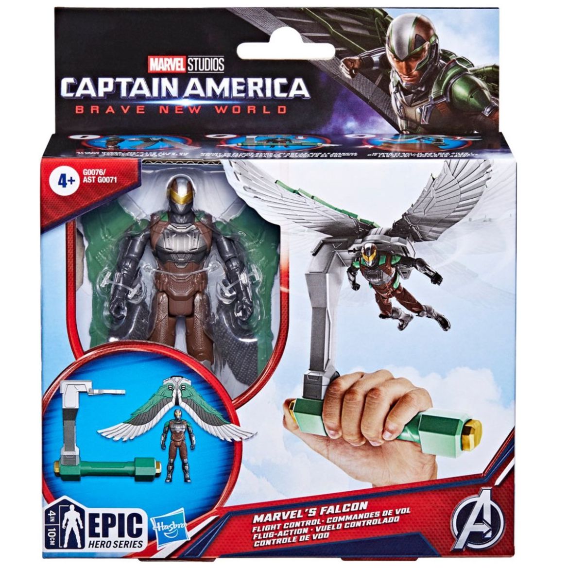 Capitan America 4In Flight Projectile Fig 2_Sin Ft