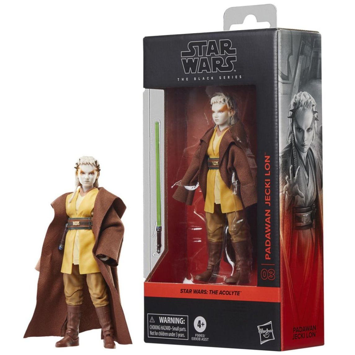 Figura de Acción Star Wars The Black Series Padawan Jecki Lon