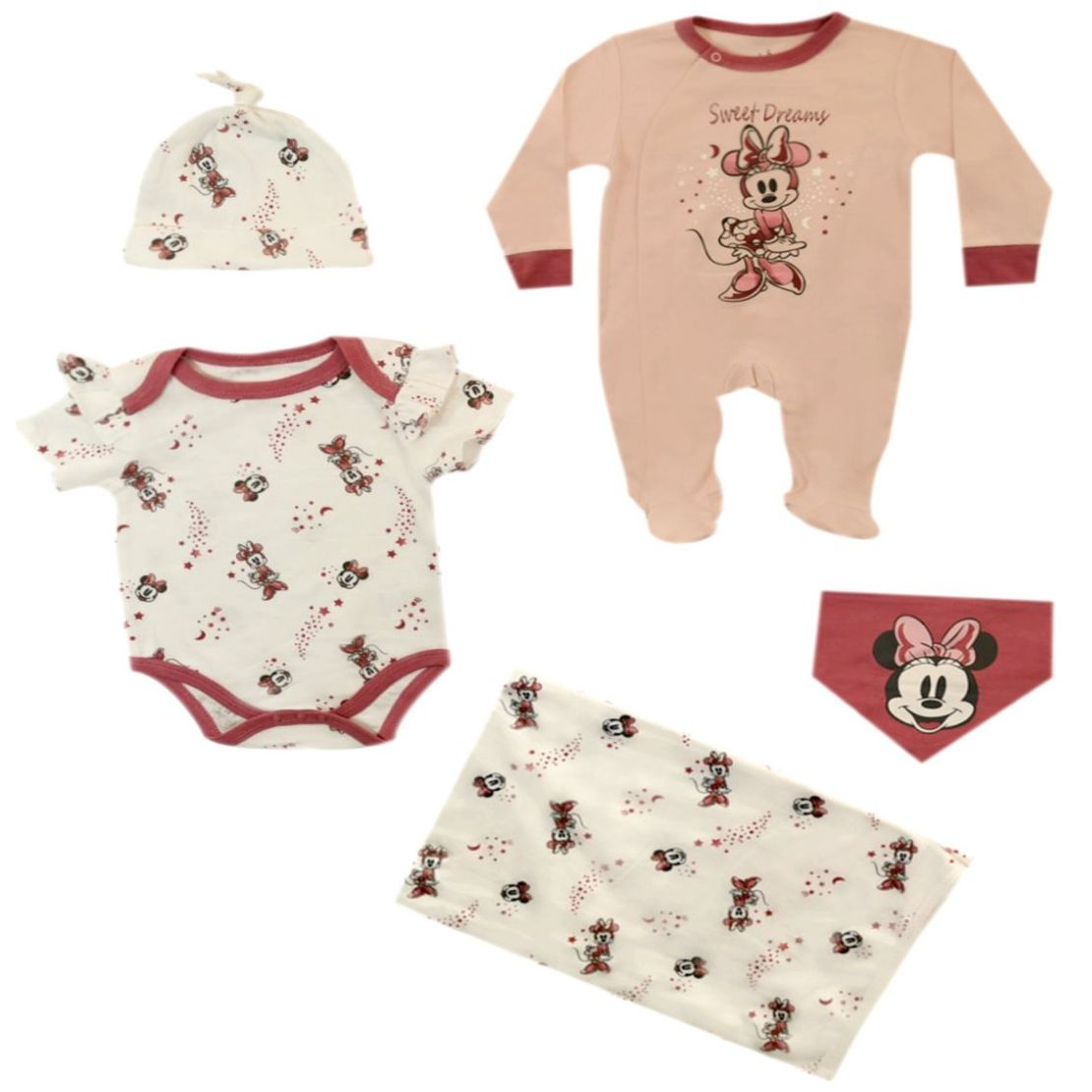 Set de Pijama para Bebé Niña Disney