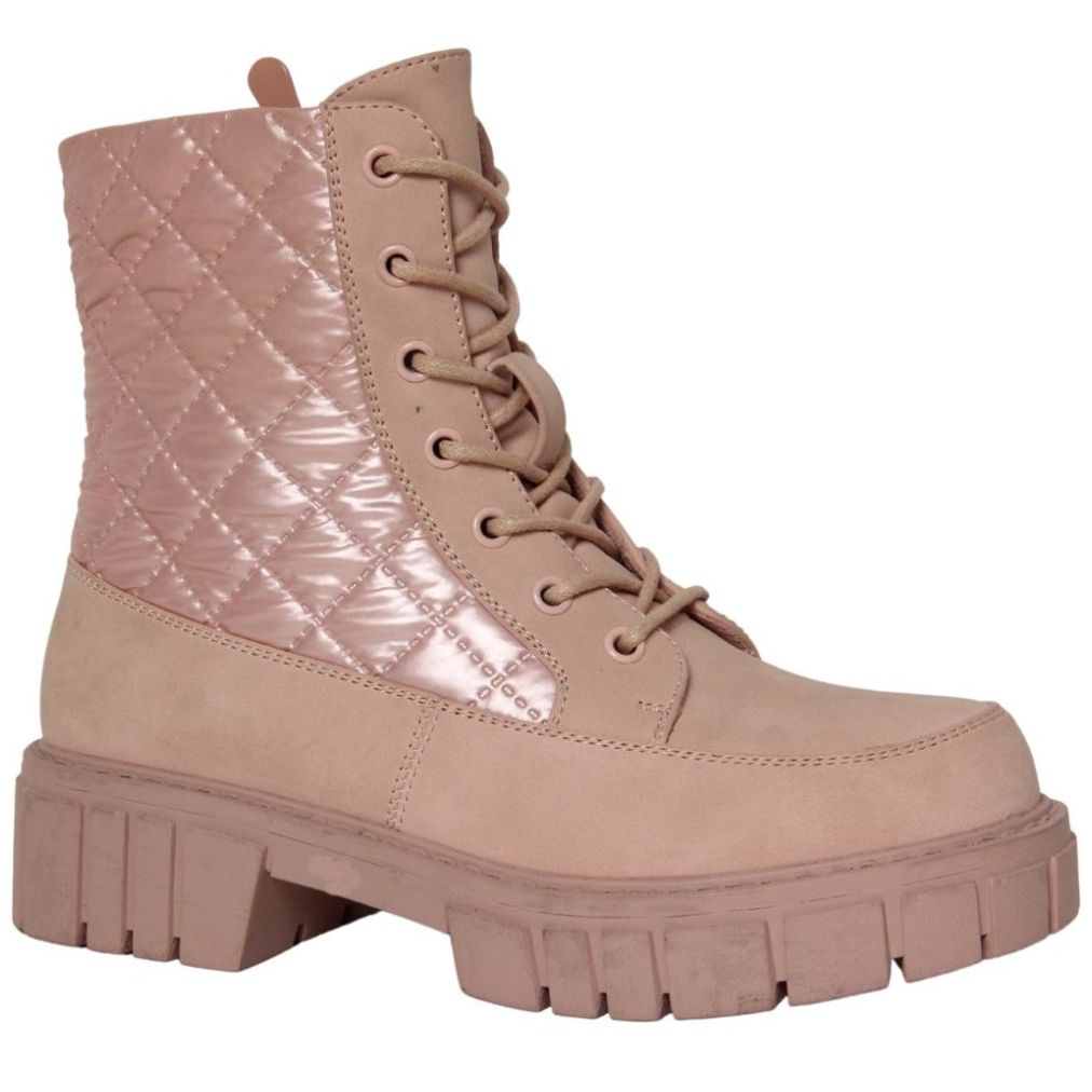 Bota con Agujeta 18-23 Rosa para Niña Jeanious