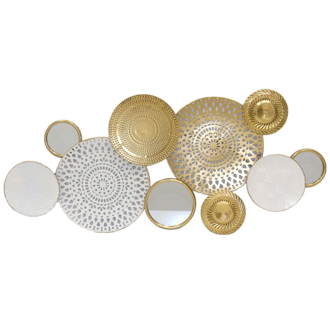 Decorativo de Pared Circles Multi Gold Vintage Home