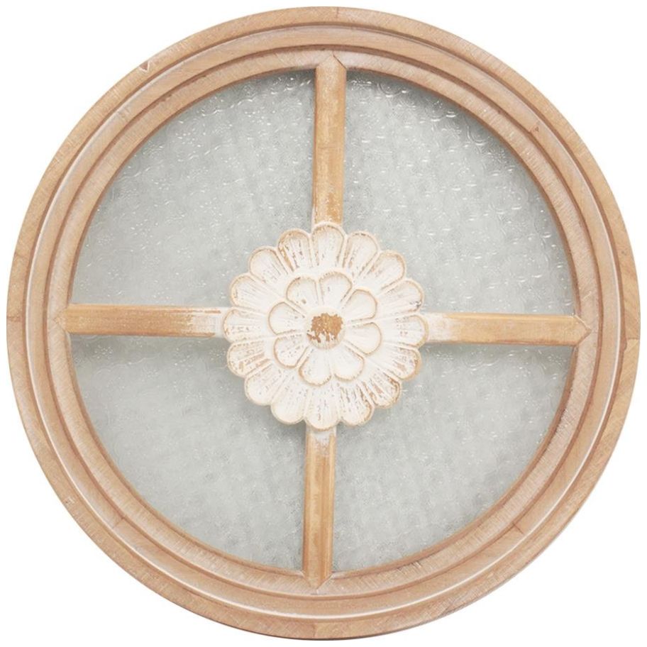 Decorativo de Pared Round Carved Gala Vintage Home