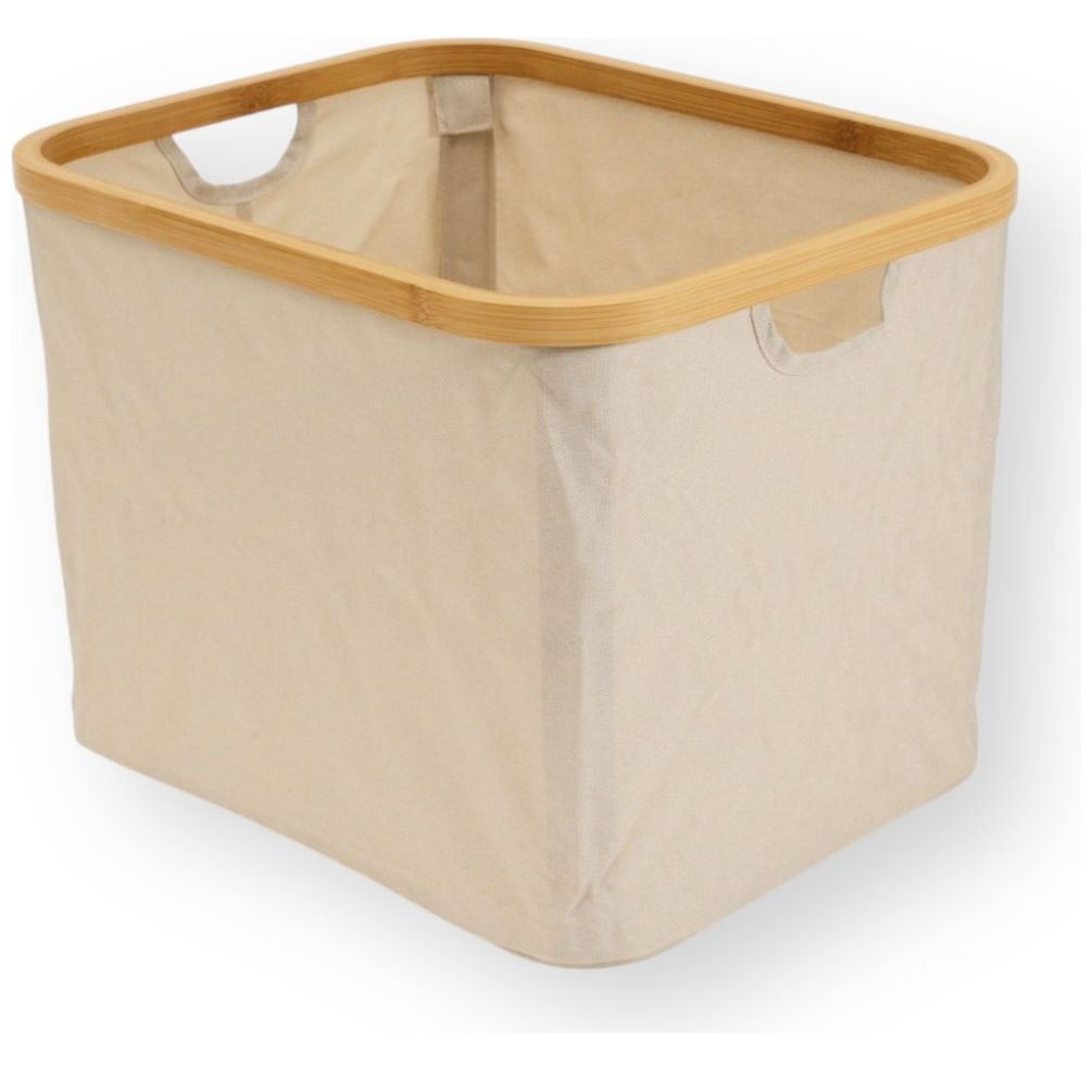 Cesta Rectangular de Almacenamiento 40.5 X 33 X 30 Cm  Home Nature