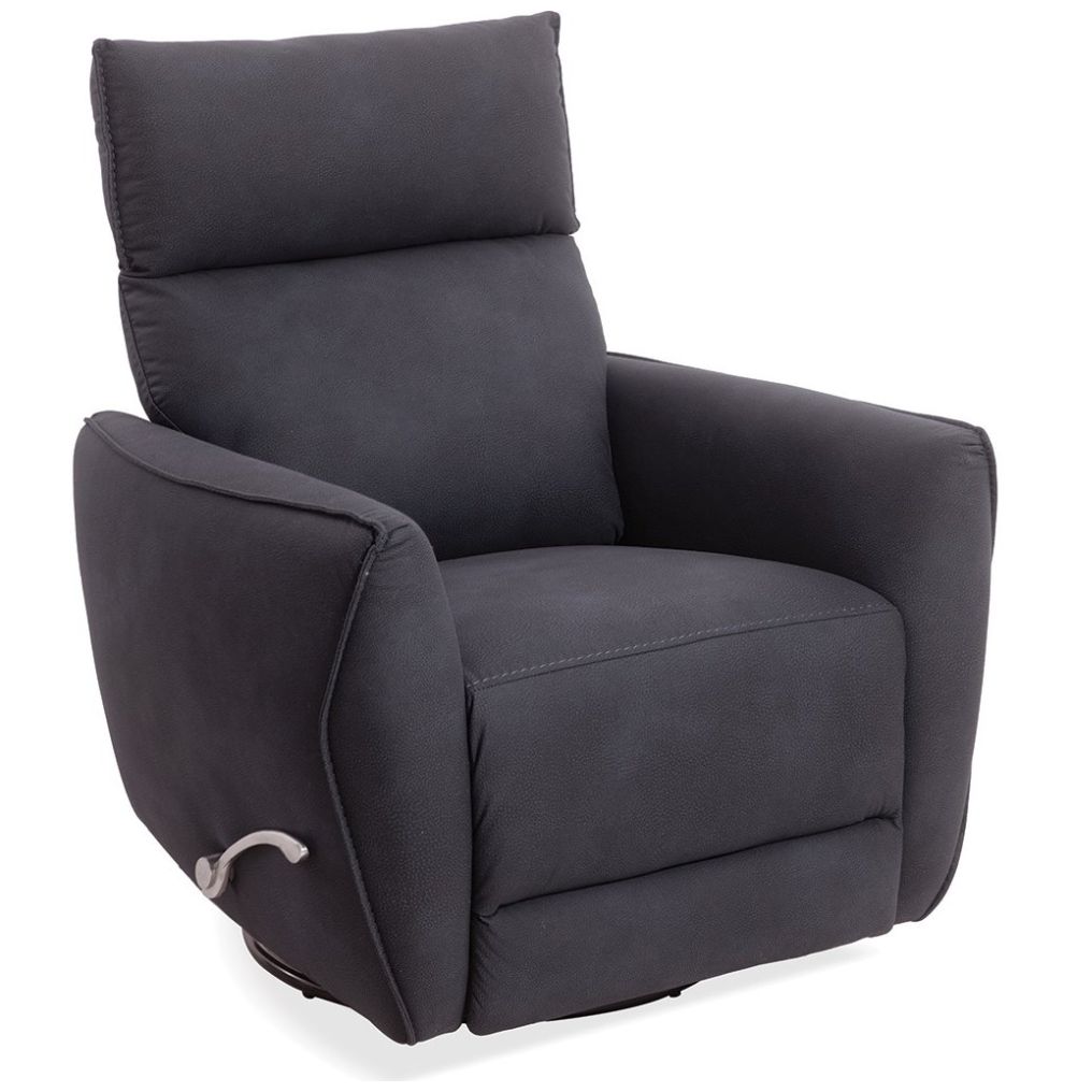 Reclinable Giratorio con Mecedora Aspen Charcoal