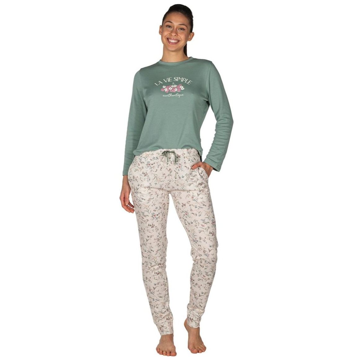 Pijama Manga Larga J& Golmar Homewear para Mujer