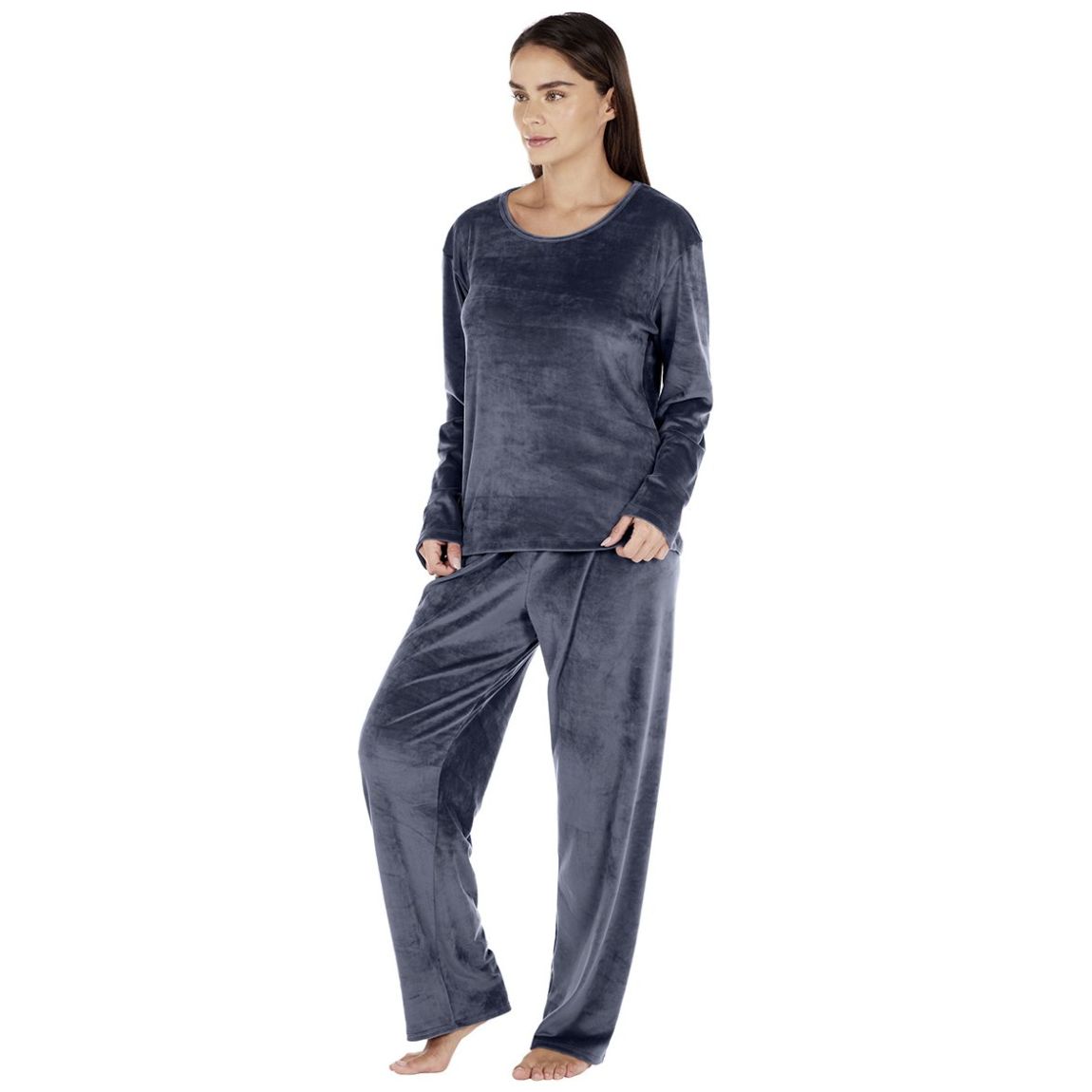 Pijama Manga Larga Tops & Bottoms para Mujer