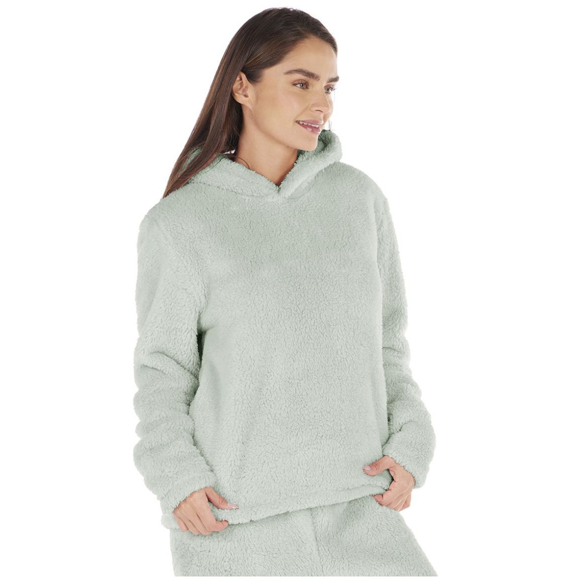 Sweater Sherpa Tops & Bottoms para Mujer