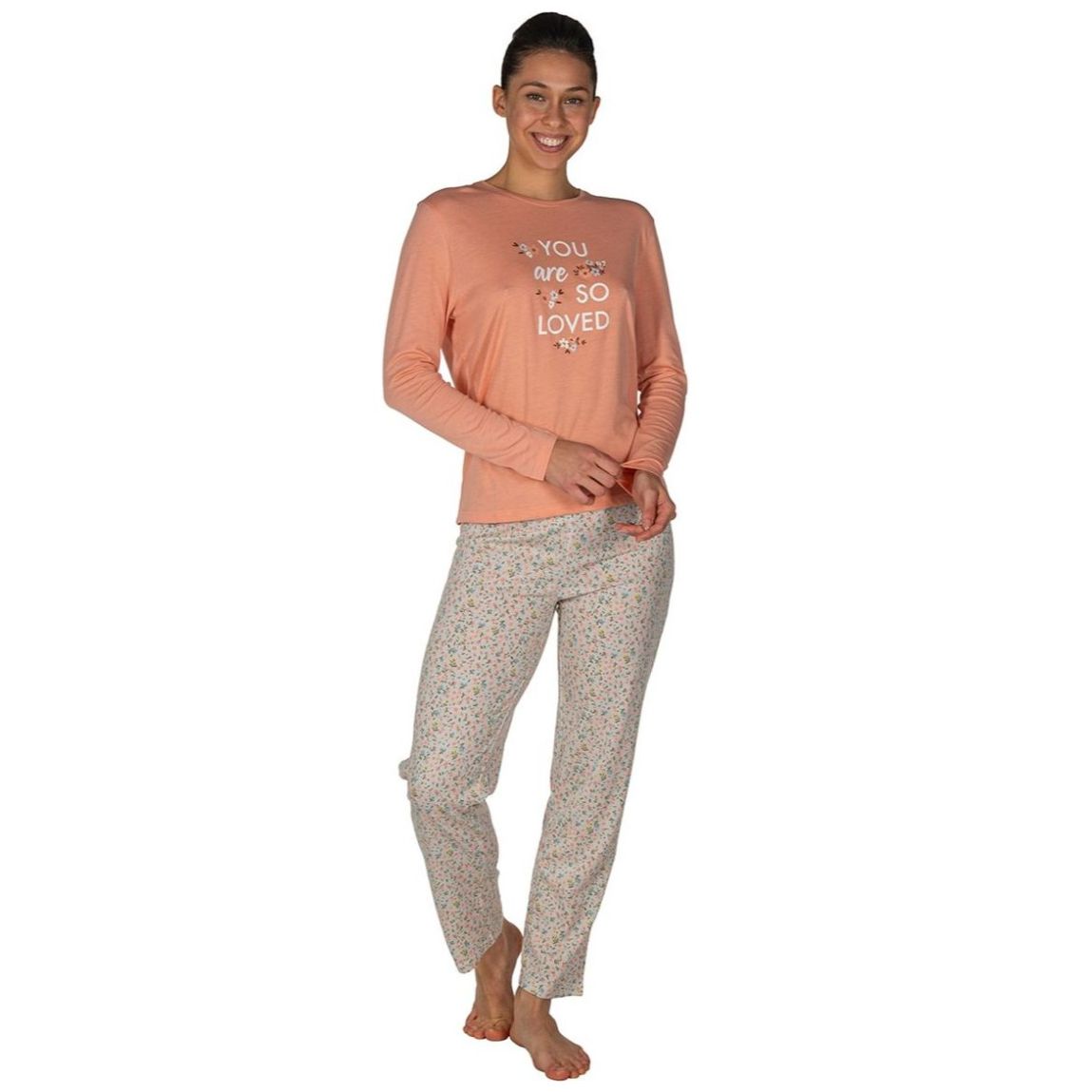 Pijama Manga Larga J& Golmar Homewear para Mujer