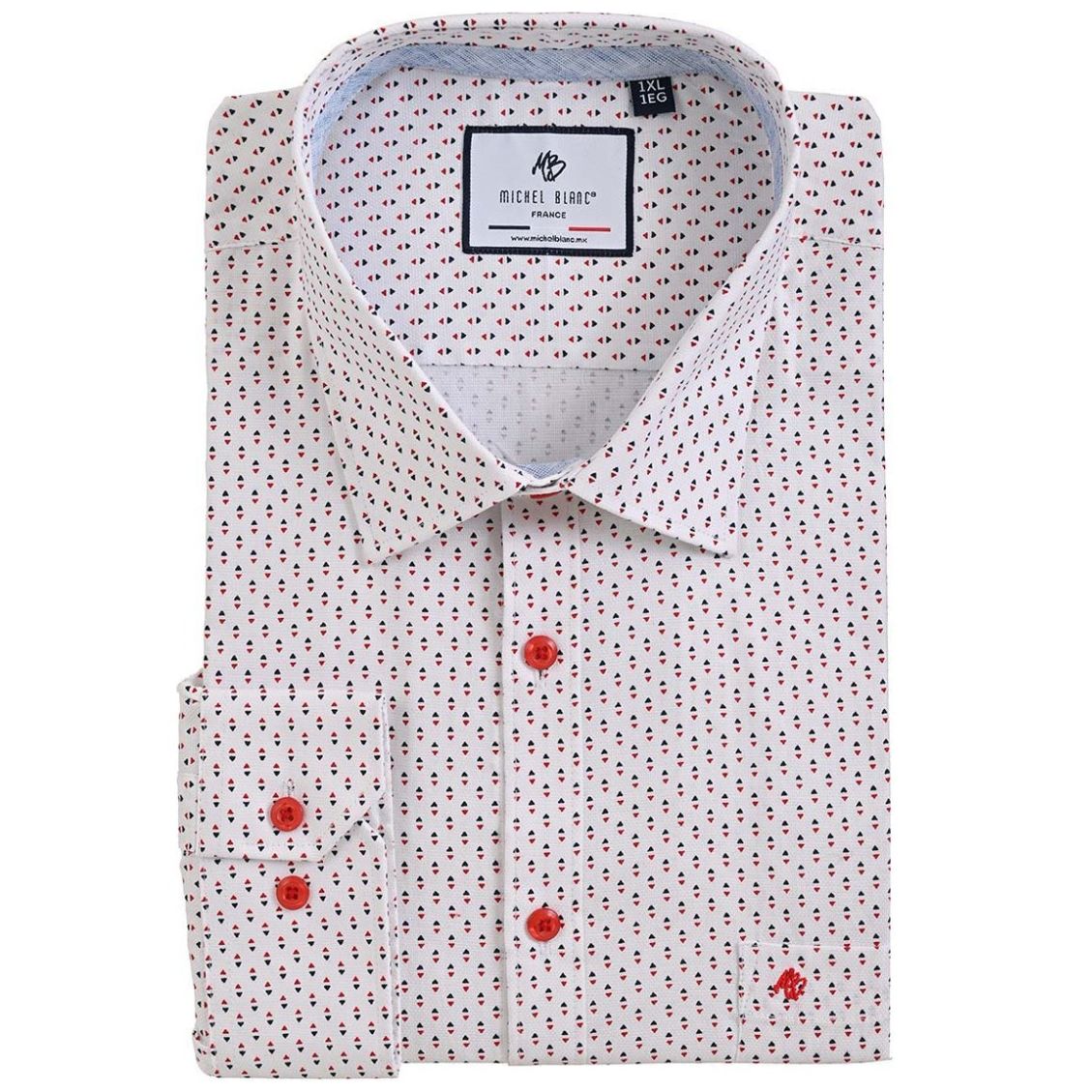 Camisa para Hombre Plus Michel Blanc