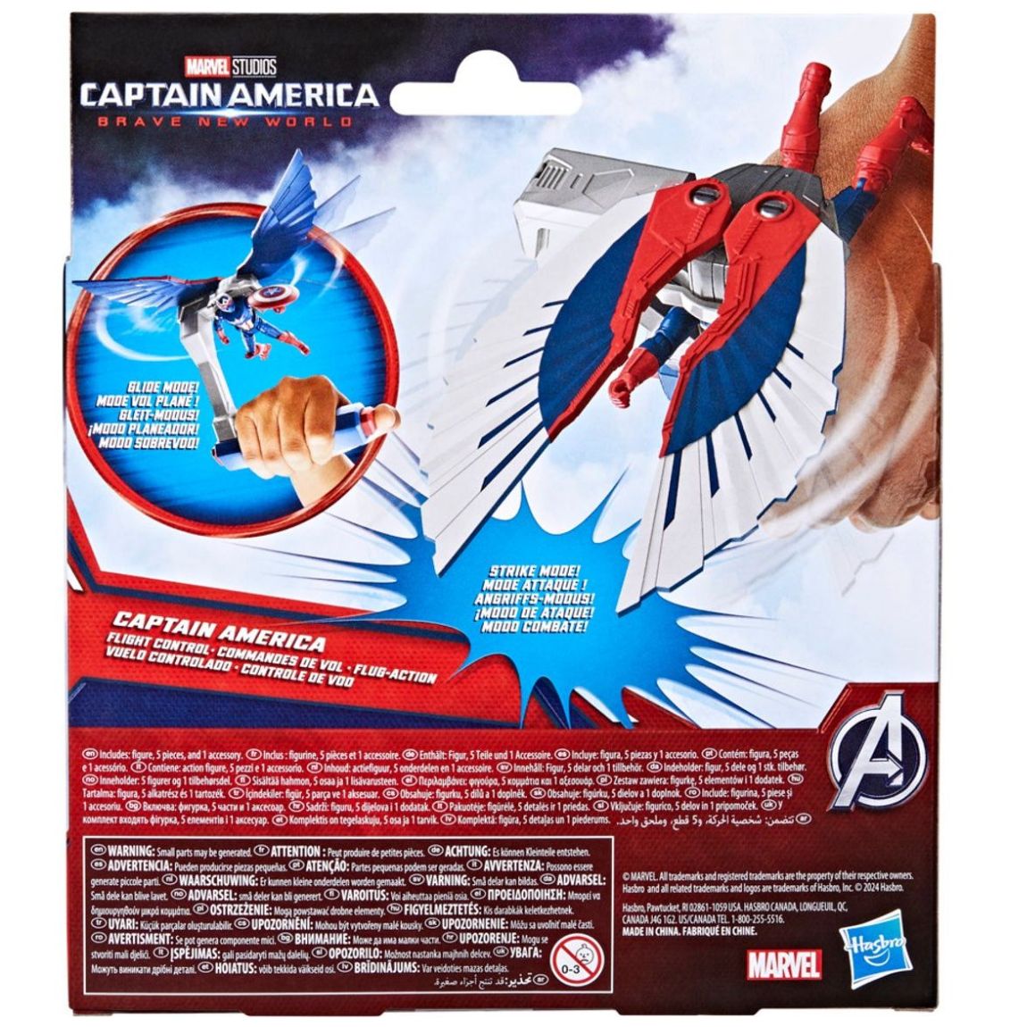 Capitan America 4In Flight Projectile Sw_Sin Ft