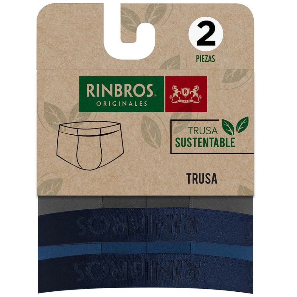 2-Pack Trusa Sustentable para Hombre Rinbros