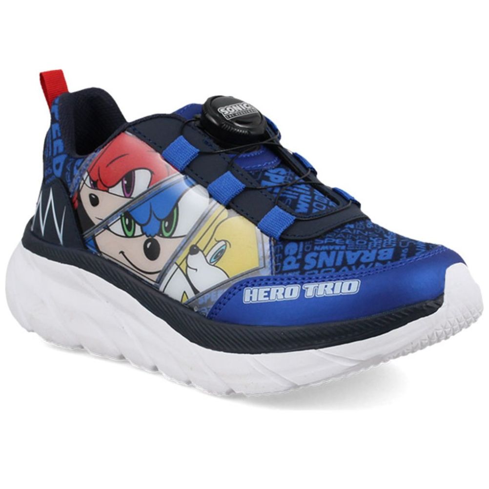 Tenis Sonic Broche 15-20 Personajes para Niño