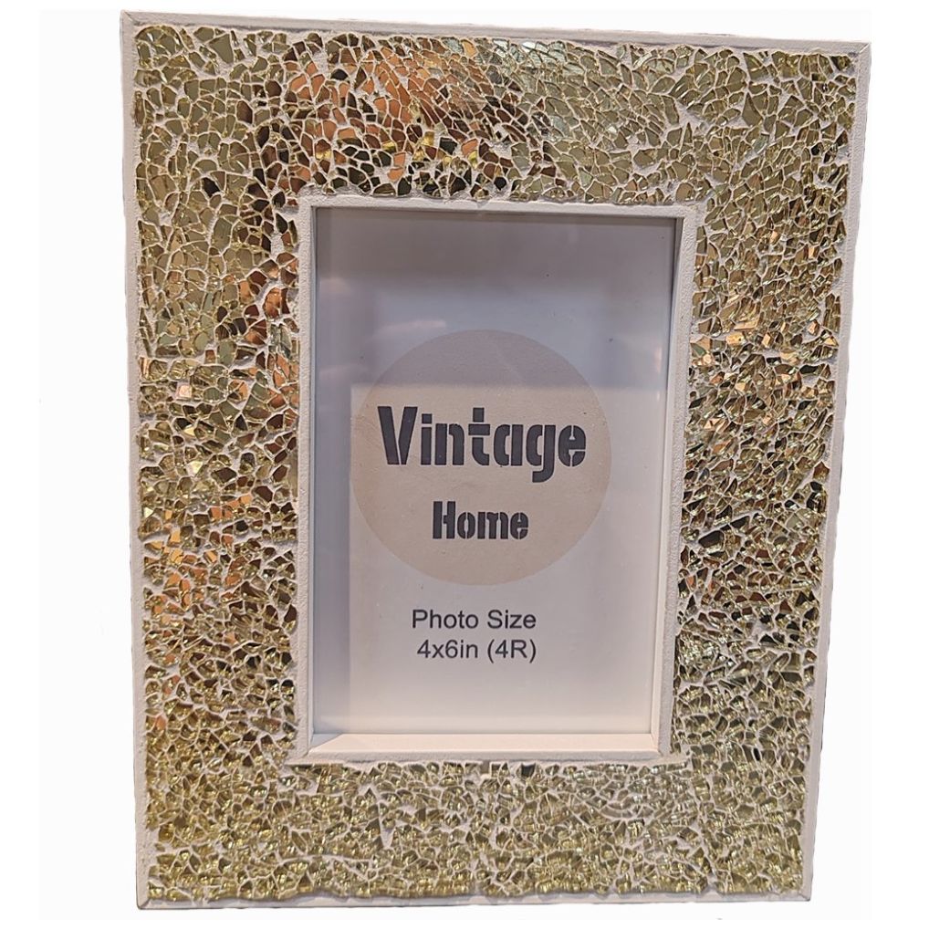 Portarretrato Mosaic  Champagne Vintage Home