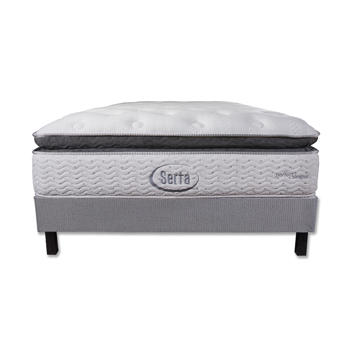 Juego de Colchón y Box Unique King Size Serta