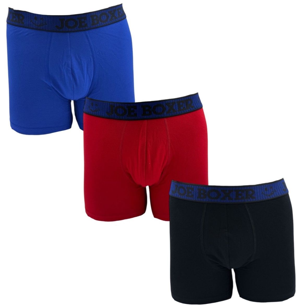 Set Boxer Trunk de 3 Piezas para Hombre Joe Boxer