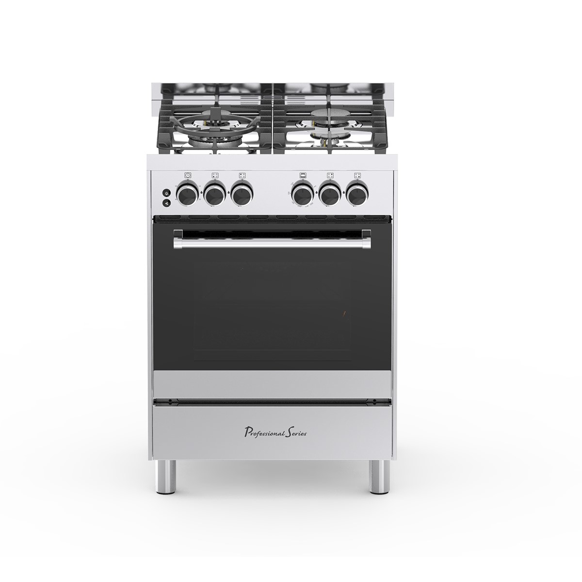 Estufa Acero Inoxidable Convección 60 Cm Professional Series Valmex
