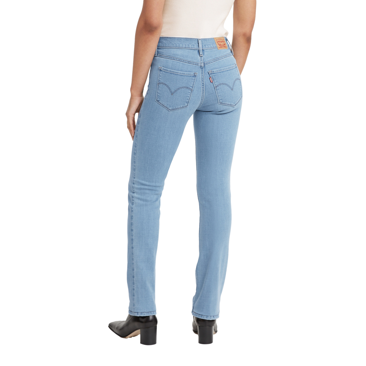 Jeans Straight Fit Levi's Shaping para Mujer