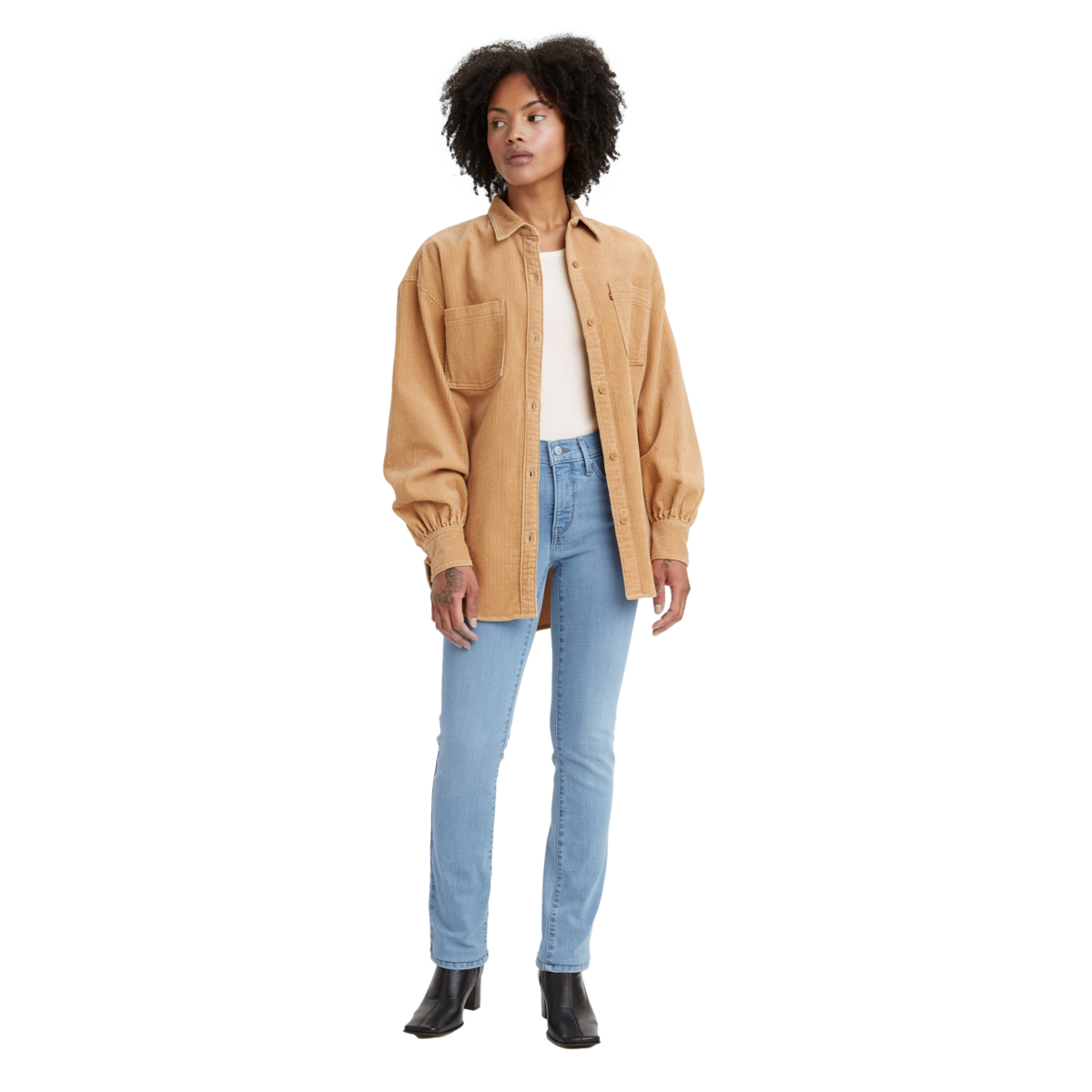 Jeans Straight Fit Levi's Shaping para Mujer