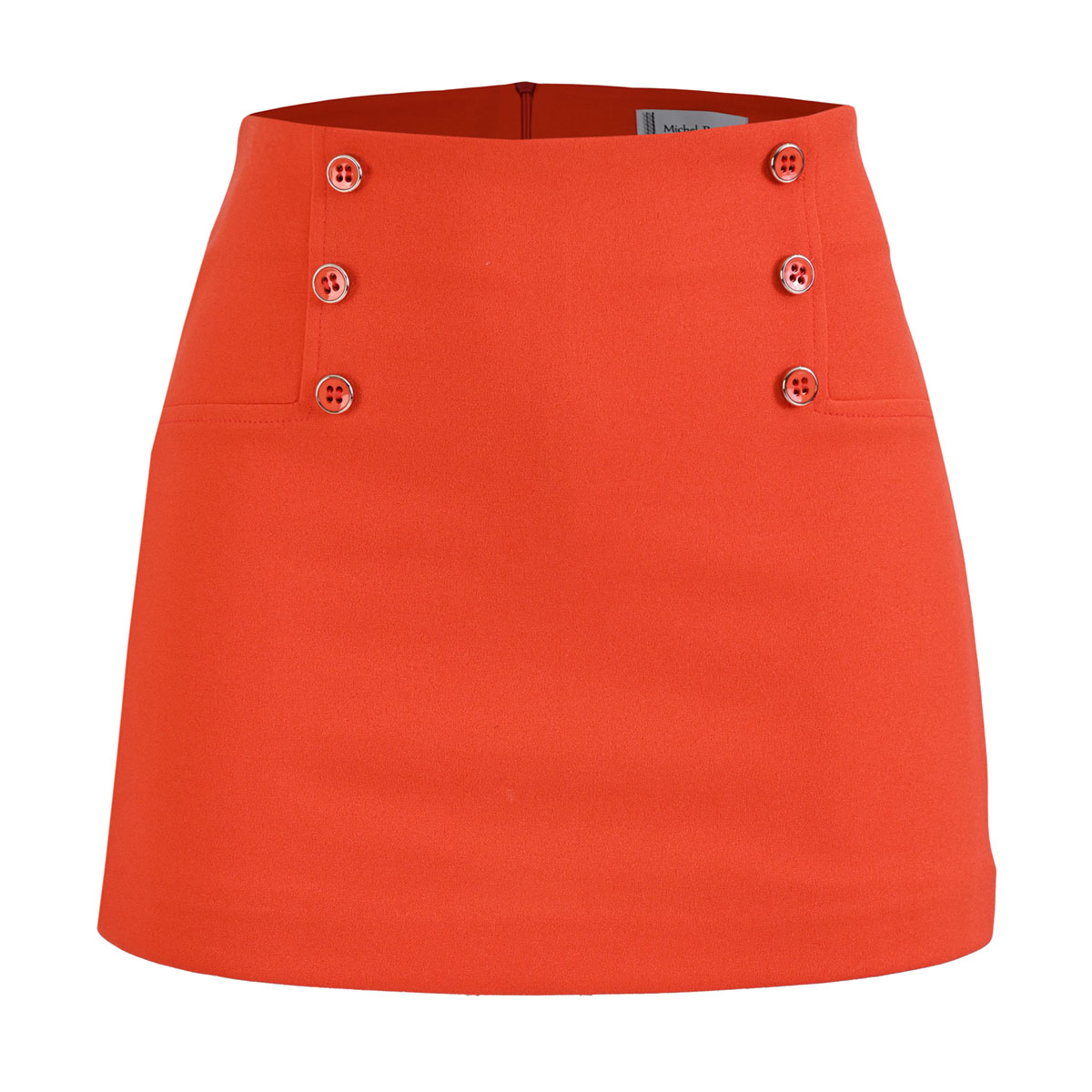 Short Falda Botones para Mujer Petite