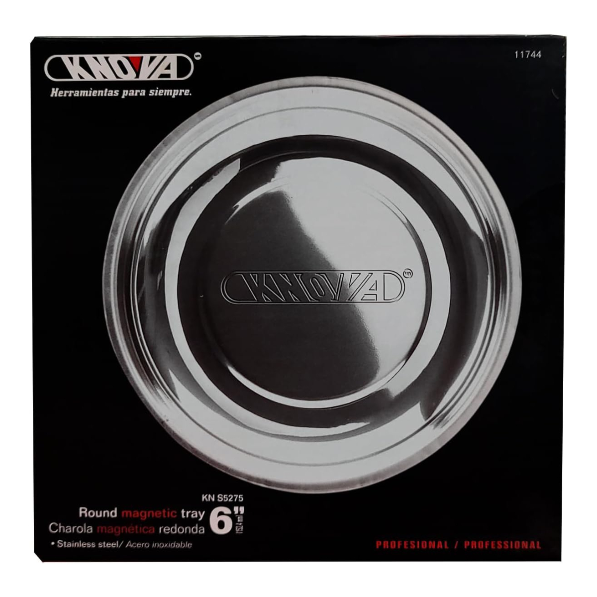 Charola Magnética Redonda Knova