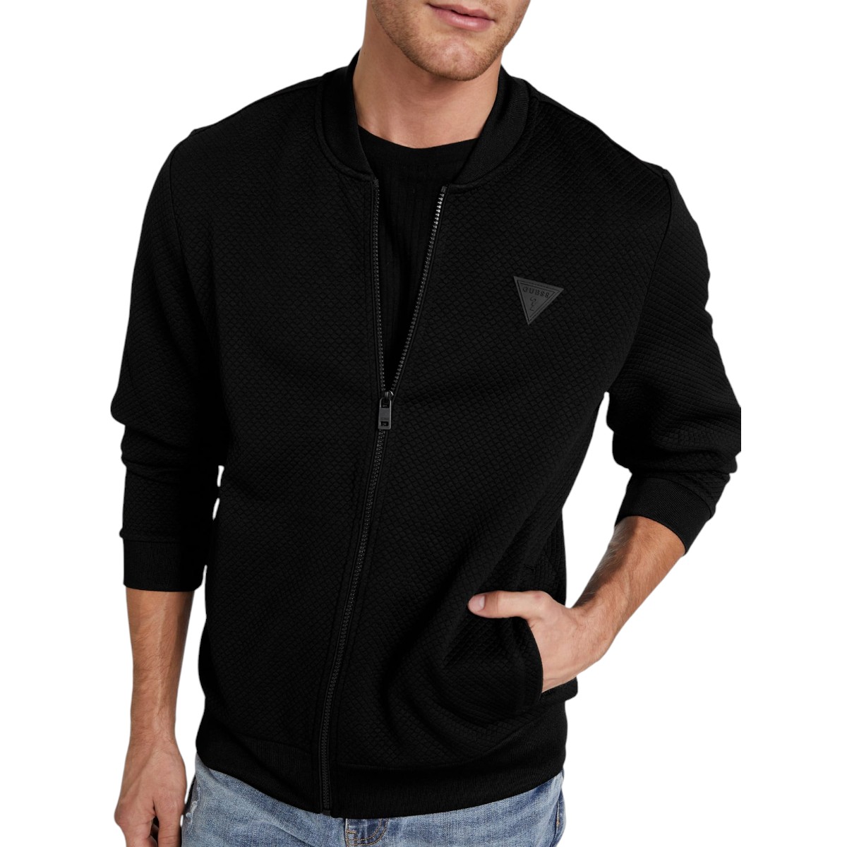 Suéter Casual Guess Manga Larga para Hombre