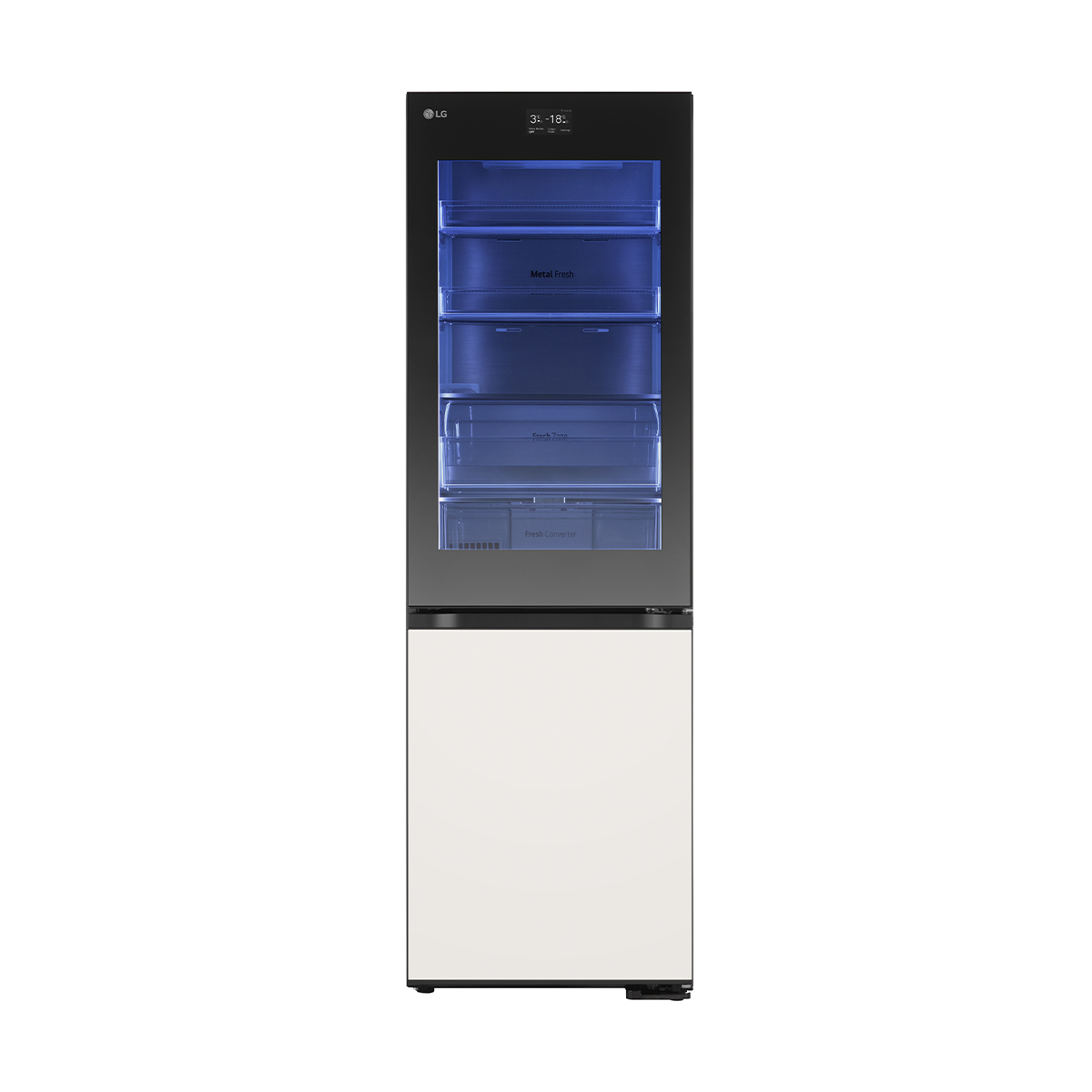 Refrigerador LG Bottom Freezer 12P Gb35Bvb Beige