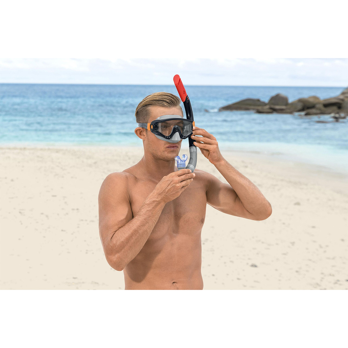 Máscara de Esnórquel Spark Wave Adultos 14+ Bestway