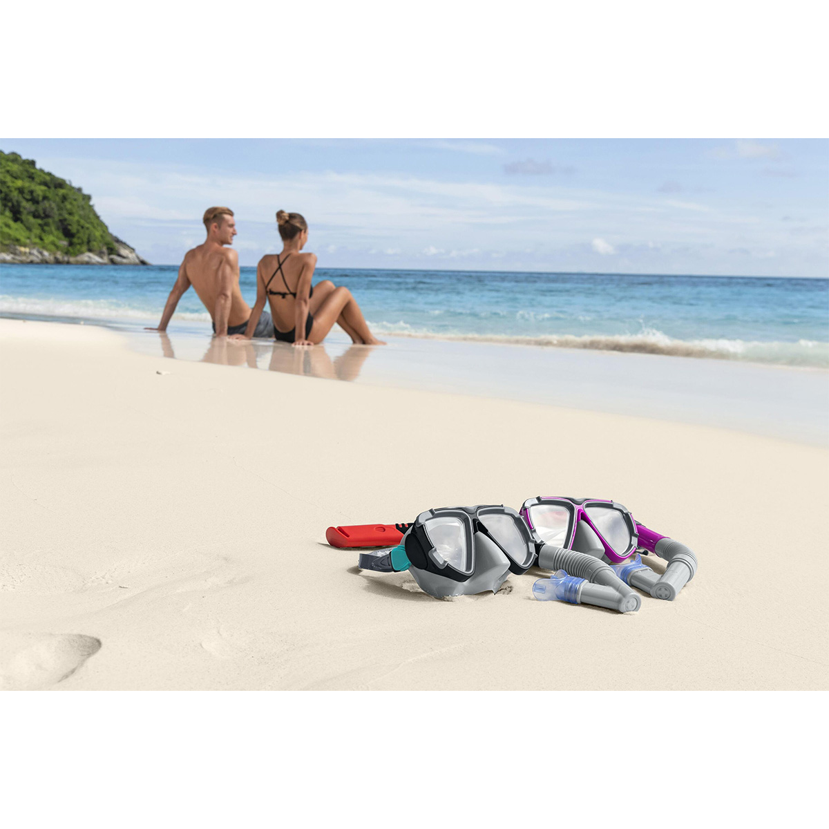 Máscara de Esnórquel Dominator Adultos 14+ Bestway