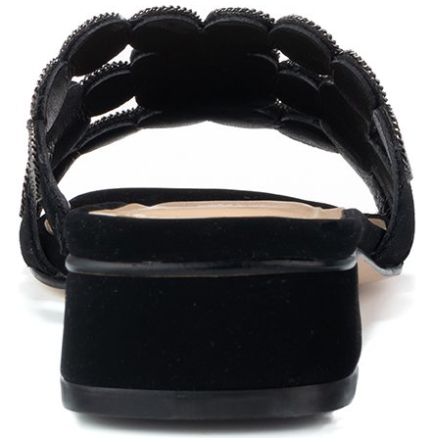 Sandalia con Aplicación Gillio Tacón Bajo para Mujer