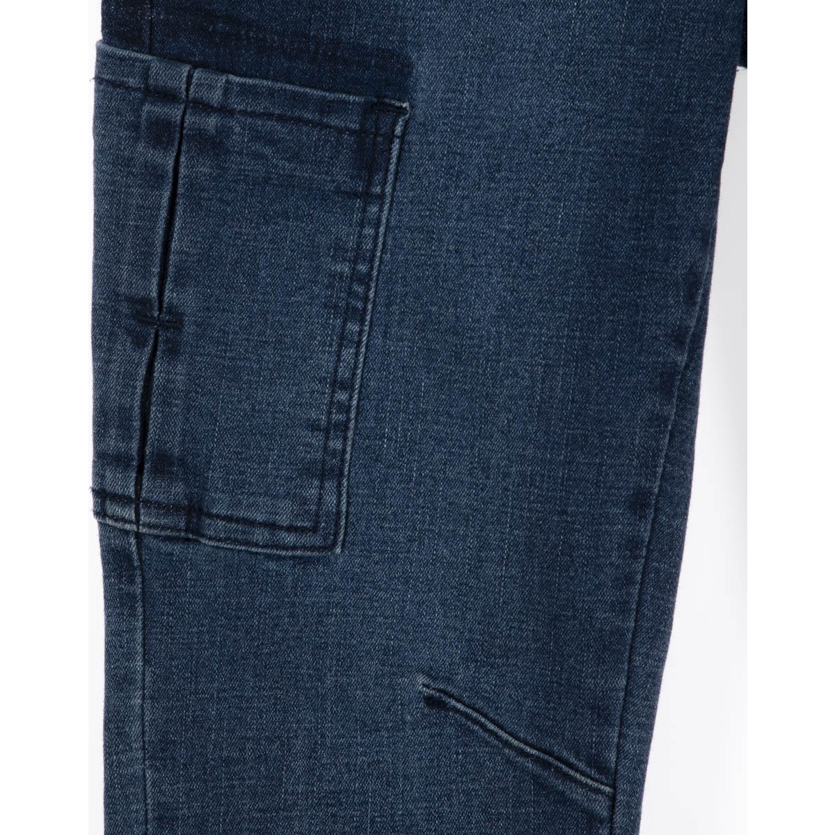 Jeans Cargo con Costuras en Rodillas Jeanious para Niño