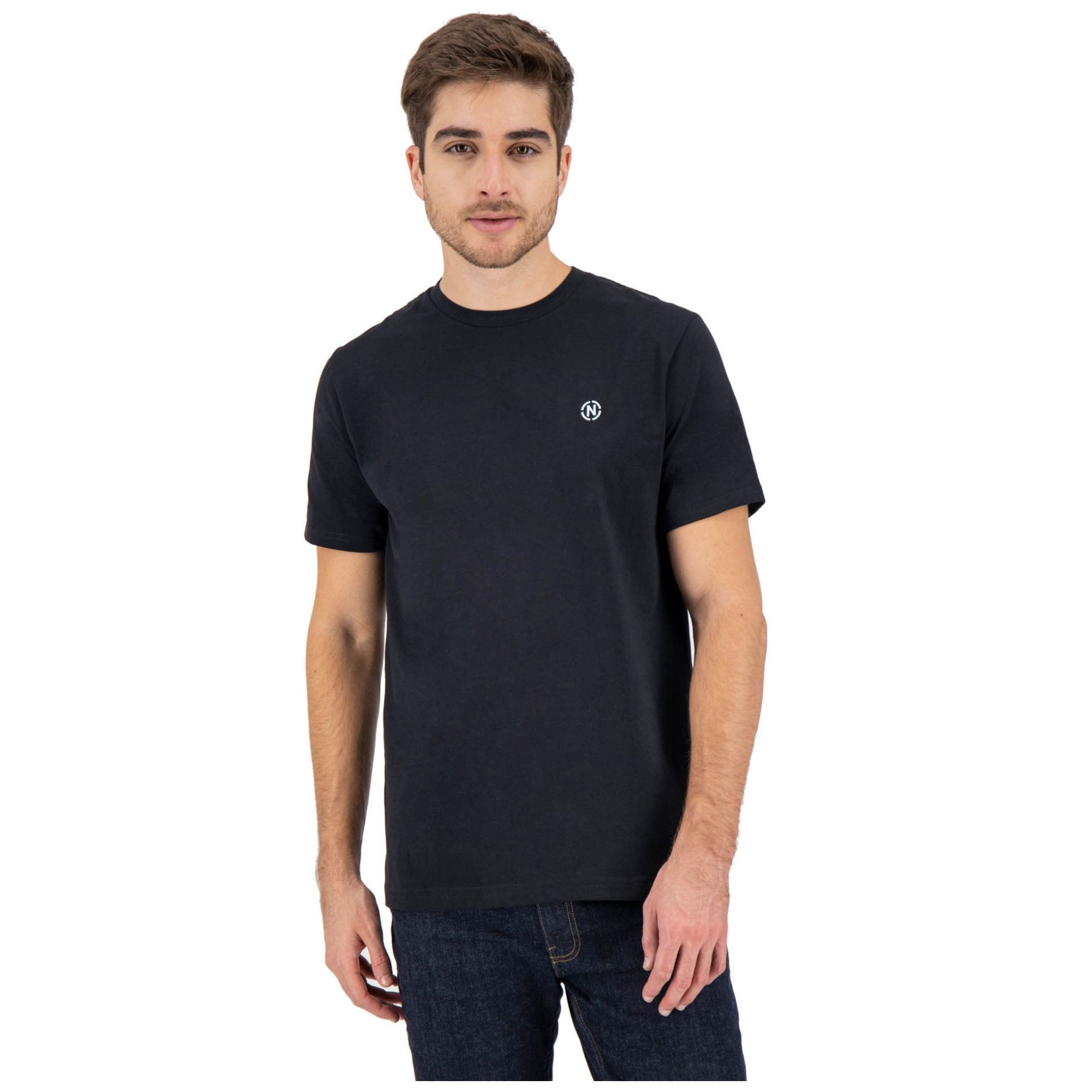 Playera Lisa con Logo Nautica Jeans Co para Hombre