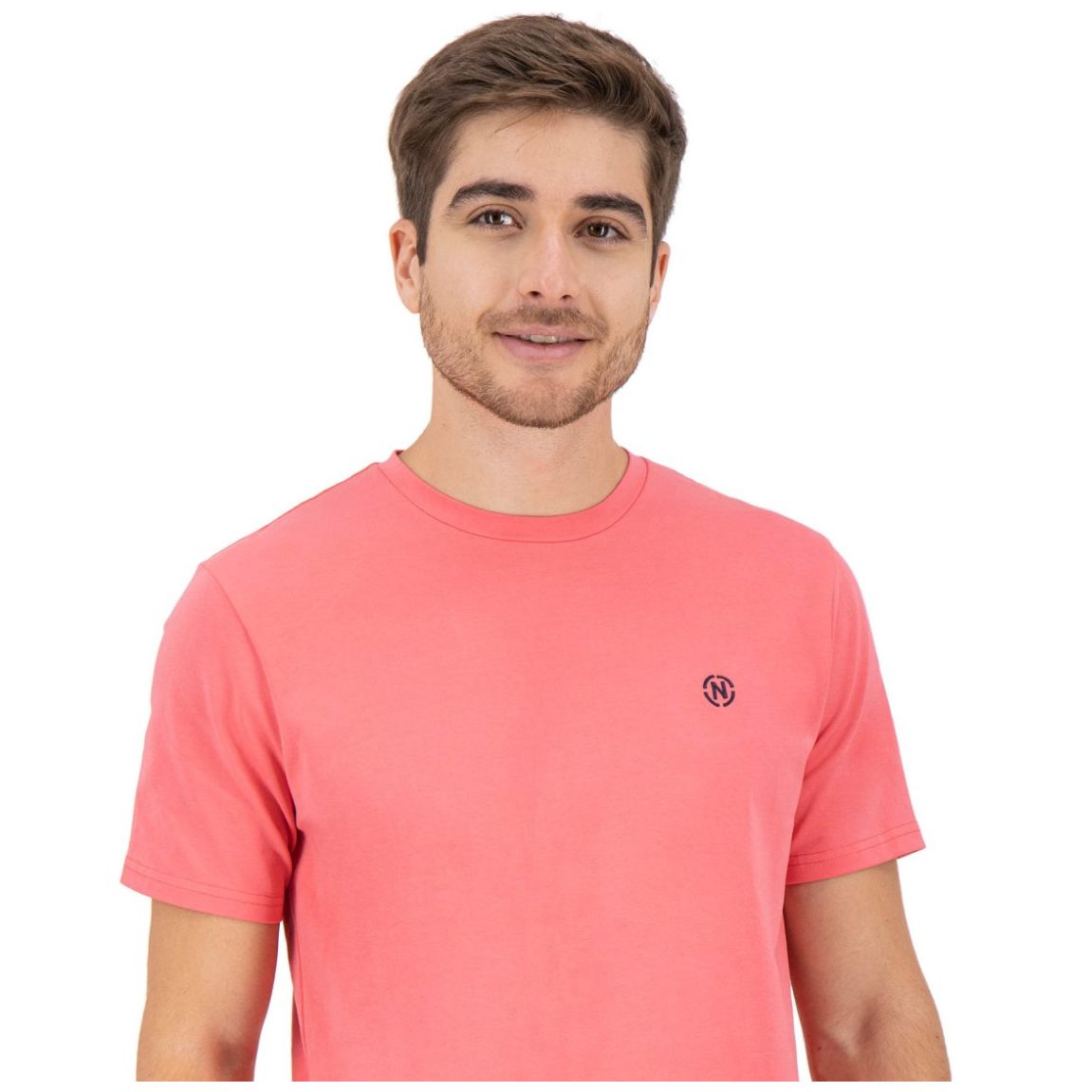 Playera Lisa con Logo Nautica Jeans Co para Hombre