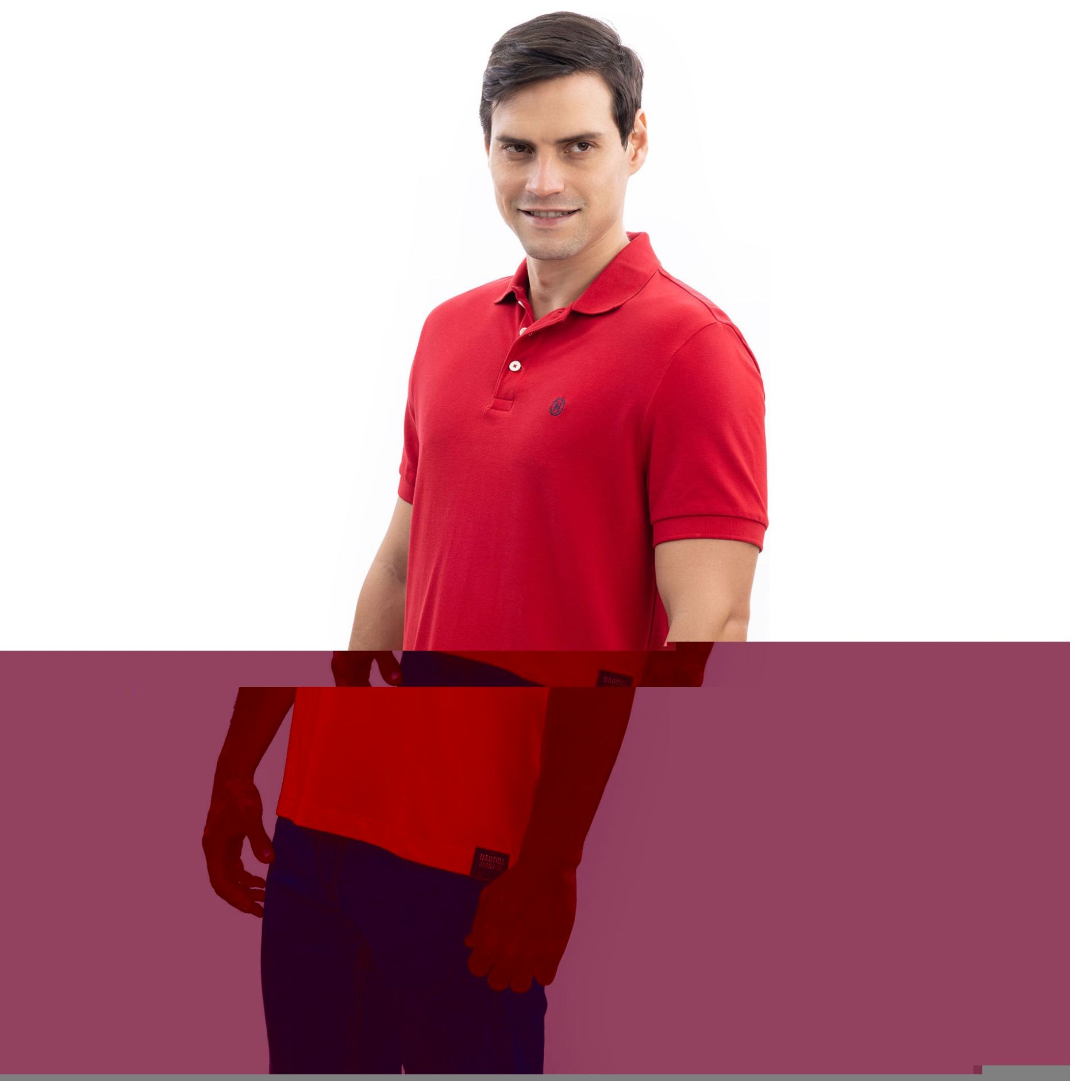 Playera Polo Nautica Jeans Co para Hombre