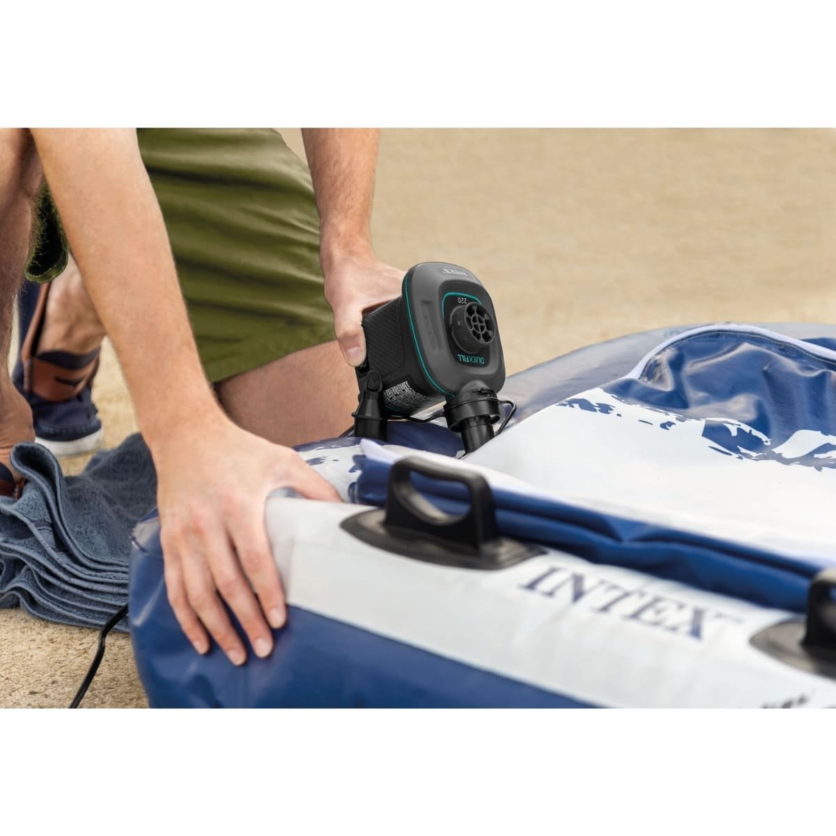 Bomba de Aire Eléctrica Intex