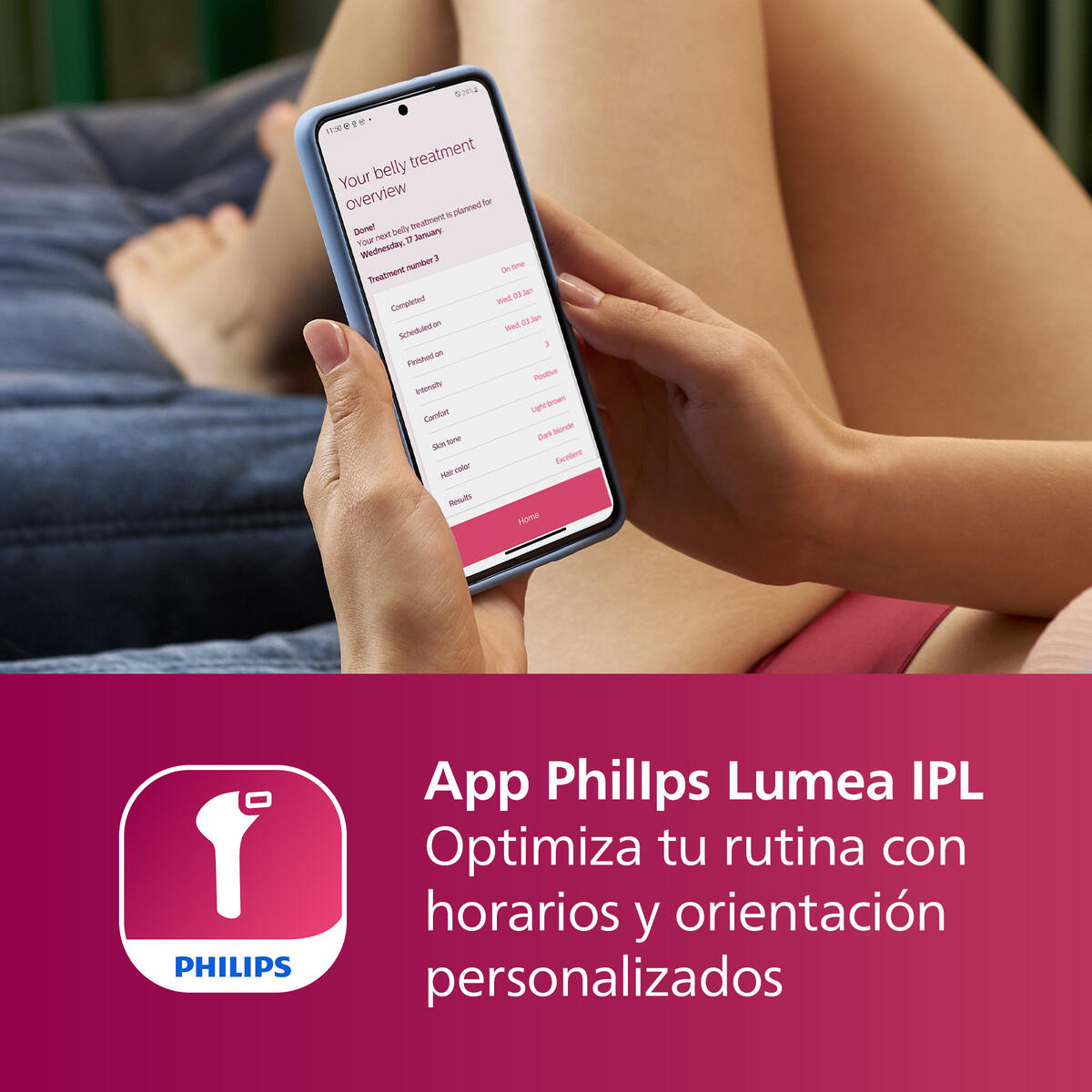 Depiladora Lumea Philips