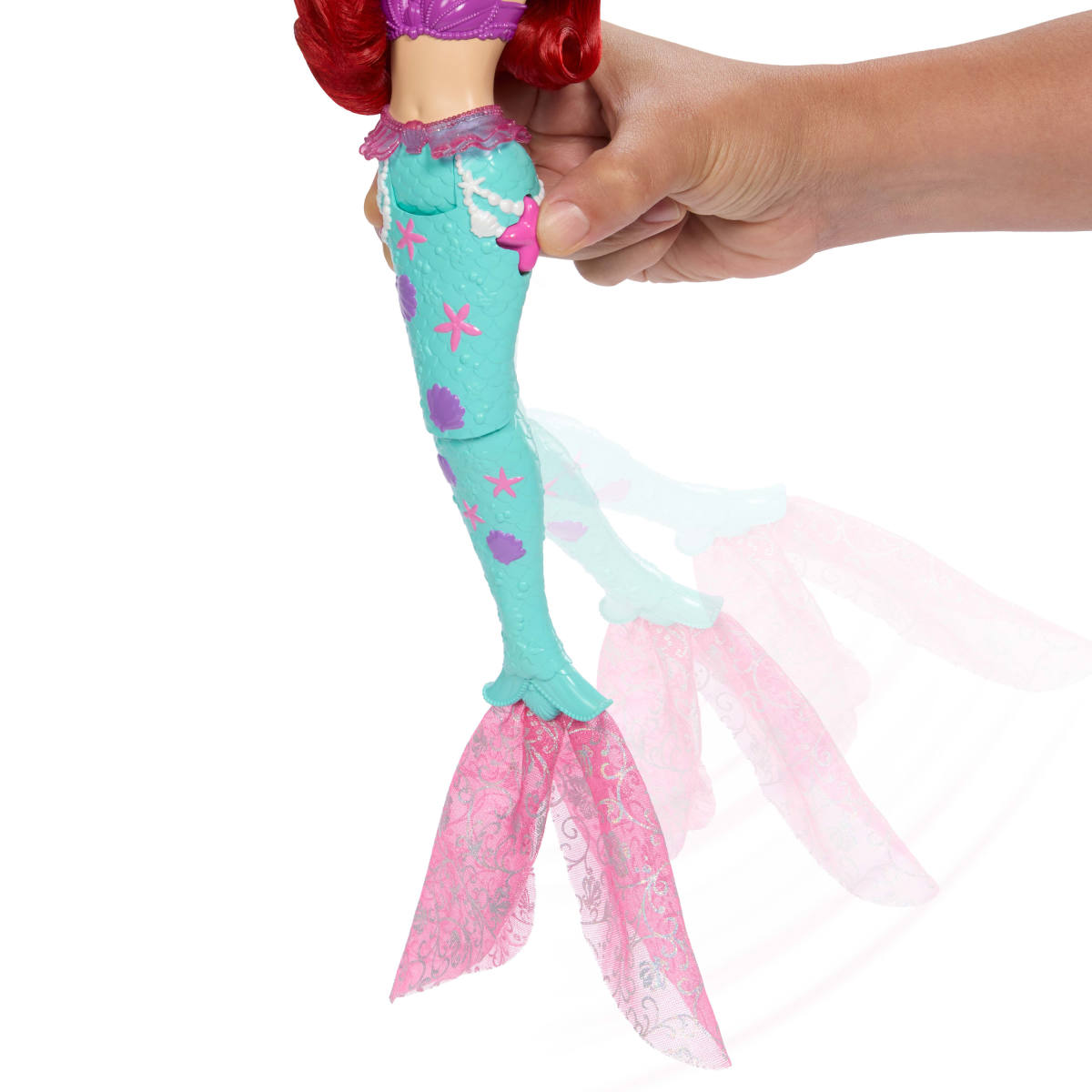 Disney Princesa Set de Juego Ariel con Delfin Y Sebastian